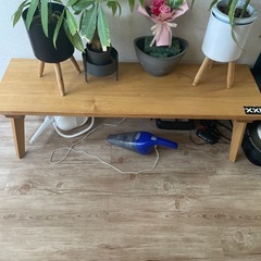 木製ベンチ／ナチュラル系 北欧風の画像