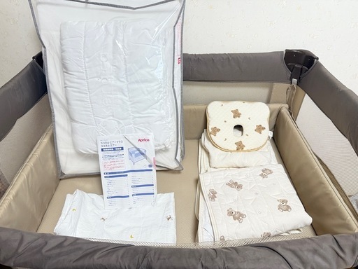 アップリカ ココネル ベビーベッド ベビー布団セット ベビー布団