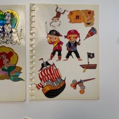平成レトロ　シール　メモ帳の画像