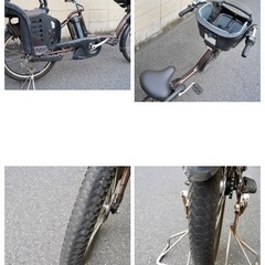 {受付中}🔴⭐️超特価⭐🔴電動自転車 ブリヂストン 20インチ 子供乗せ アシスト 中古 070303の画像