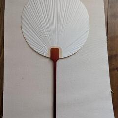 京うちわ　2本の画像