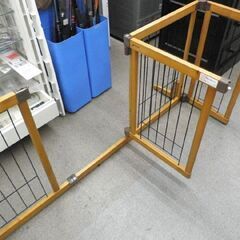 リッチェル ペット用木製おくだけドア付きゲートL 幅140㎝ 超小型犬・小型犬用 札幌 西岡店の画像