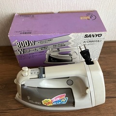 スチームアイロン（SANYO）の画像