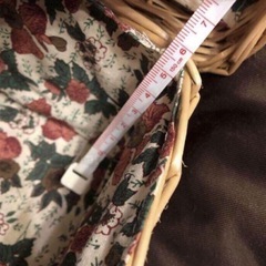 【キャンセルの為！！再募集！！！】カゴ バック 籠 花柄の画像