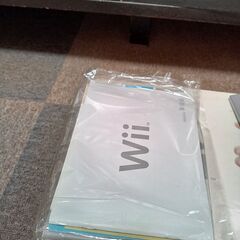 任天堂テレビゲームwii白。の画像