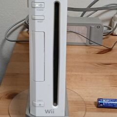 任天堂テレビゲームwii白。の画像