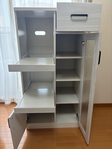 ほぼ新品】ナフコ＊ツーワンスタイル レンジ台（レンジラック