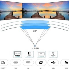 限定1名❤️新品未使用品✨️ 10.1インチモニター 小型 ディスプレイ 液晶ディスプレイ モニターの画像