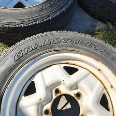 JA11 ジムニー　175/80R16純正タイヤホイール　4本　車検用の画像