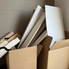 ニトリ　シングルベッド　収納付き　解体済みの画像