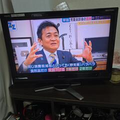 32型　テレビ　テレビ台　セットの画像