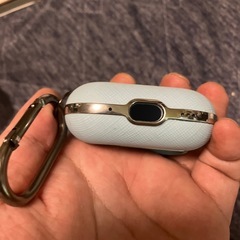 iPod air  pro2世代カバーパステルブルーXシルバーの画像