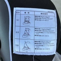 ジュニアシートの画像