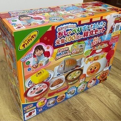 アンパンマン　おしゃべり炊飯器と元気100倍和食セットの画像