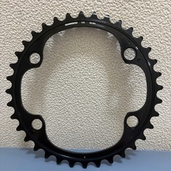 ジュラエース　クランク　12S チェーンリング　46✖️36Tの画像