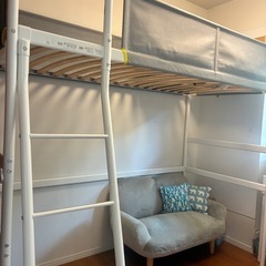IKEA ロフトベッド　VITVALの画像
