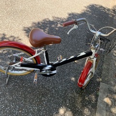 0円ボロ子ども自転車の画像