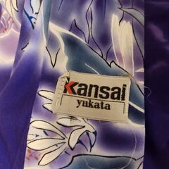 浴衣　KANSAI  山本寛斎  帯なしの画像
