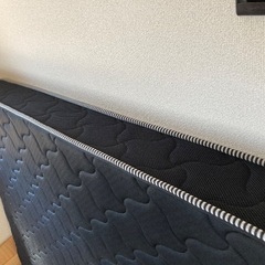 セミダブル　マットレス　タンスのげん　黒の画像