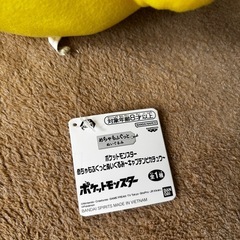 処分します🙇‍♀️キャプテンピカチュウ　ぬいぐるみの画像