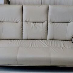 ニトリ3人掛けソファ(コウテイ3 LT MO)の画像