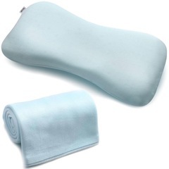 【新品ベビー枕 大量在庫あり！絶壁＆向き癖予防に◎ 通気性抜群】の画像