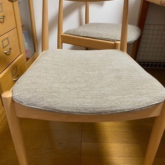 ニトリ　ダイニングチェアの画像