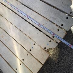 折りたたみテーブル　木製　ウッド　ホワイト　白　60cm×65cmの画像