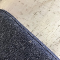 W2507-640ダイニングチェア チャコールグレー 汚れありの画像