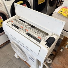 【超美品‼️】定価14万♪ 高級機種 パナソニック 2021年製 8畳用エアコン エオリア フィルター自動お掃除 ナノイーX スマホ遠隔操作 100V/2.5kwの画像