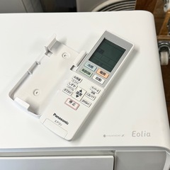 【超美品‼️】定価14万♪ 高級機種 パナソニック 2021年製 8畳用エアコン エオリア フィルター自動お掃除 ナノイーX スマホ遠隔操作 100V/2.5kwの画像