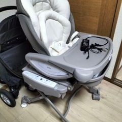 Aprica ユラリズム オート 電動 ハイローベッド＆チェアの画像