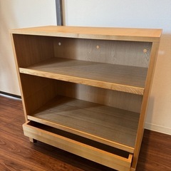 無印良品 MUJI 
組み合わせて使える木製収納 の画像