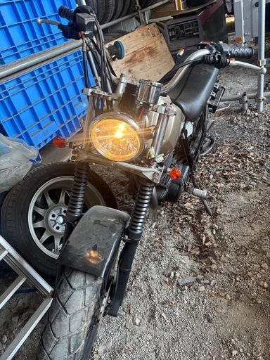 TW200 ディスクモデルプチカスタム埼玉県から (kyKLX250) 鶴瀬のヤマハ