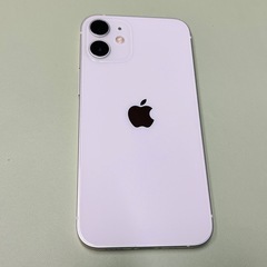 【極美品】iPhone 12 mini 256GB ホワイト バッテリー容量80％ 残債なし SIMフリー ✨未使用のiPhoneケース＆ガラスフィルムをプレゼント✨ の画像