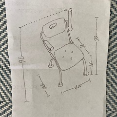 ②介護　椅子　風呂　シャワーチェアーの画像