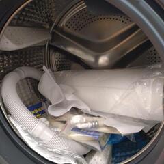 《尼崎市/リサイクルショップドリーム次屋店★ジモティー割引有★ AQUA 12kg/6kg ドラム式洗濯乾燥機 AQW-DX12N(K) 2022年製 中古品 ☆尼崎市若王寺☆の画像