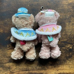 東京ディズニーシー　シェリーメイ　ダッフィー　ぬいぐるみ　キーホルダー　インテリア　ぬいば　ぬいぐるみバッチ の画像