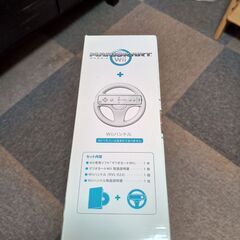 任天堂テレビゲーム用　Wiiハンドル。の画像