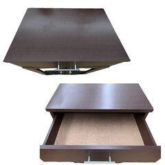 【REGASTOCK 川崎店】アイク株式会社 キャビネット AK-CB9060 ブラウン 幅59.7×奥39.3×高90.1㎝の画像