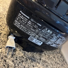 Panasonic IHジャー炊飯器　SR-KT067 2018年製の画像