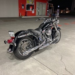 ハーレーダビッドソンFLSTC車検付きの画像