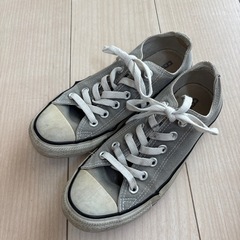 コンバース⭐︎グレー23.5⭐︎の画像