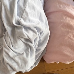 美品ダブル掛け布団カバー(2枚)の画像