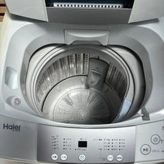 Haier 洗濯機 6.0kg 2017年 配送可の画像