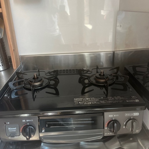 都市ガスコンロ　Rinnai