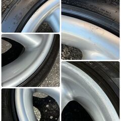リア4本通し！E36,E46 流用に！BMW Z3純正 ラウンドスポーク18の画像