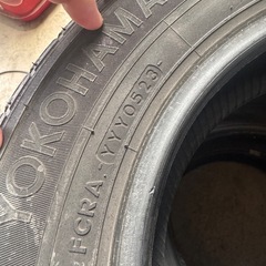 145R12 2023年製造 溝5部山以上残り欲しい方いますか？の画像