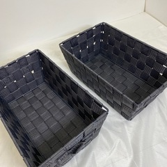 No.912バスケット大小3個　中古品の画像
