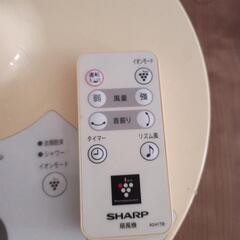 シャープ プラズマクラスター 扇風機 PJ-C2DS-Wの画像